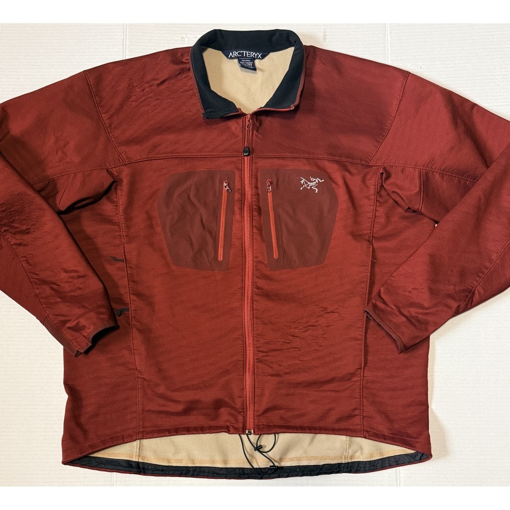 ARC'TERYX - Men's Vintage Gamma SV Jacket - Red Polartec Softshell Y2K - XXL